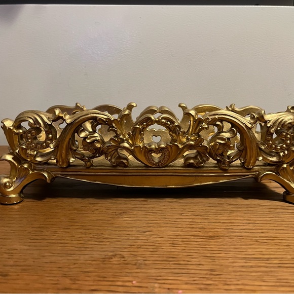 Pair of Gold Candle Holders - Picture 8 of 8